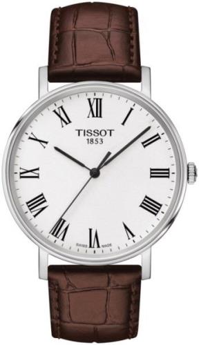 Tissot T109.410.16.033.00 Everytime Vit/Läder Ø38 mm