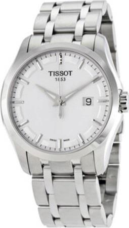 Tissot Herrklocka T035.410.11.031.00 Silverfärgad/Stål Ø39 mm