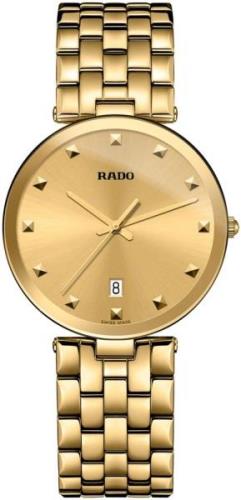 Rado Herrklocka R48868253 Florence Gulguldstonad/Gulguldtonat stål