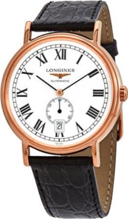 Longines Herrklocka L4.805.1.11.2 Presences Vit/Läder Ø38.5 mm