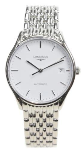 Longines Herrklocka L4.860.4.12.6 Grande Classique Vit/Stål Ø35 mm