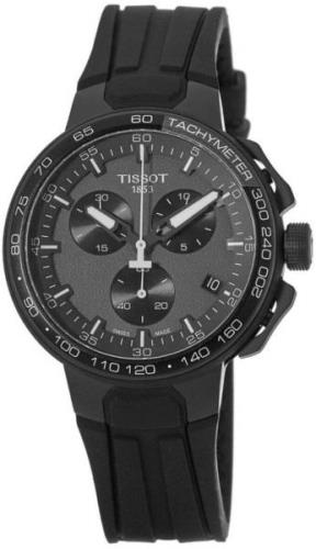 Tissot Herrklocka T111.417.37.441.03 T-Race Grå/Gummi Ø44.5 mm