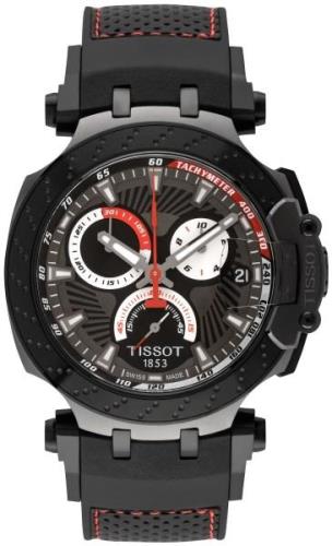 Tissot Herrklocka T115.417.37.061.01 T-Race Grå/Gummi Ø43 mm