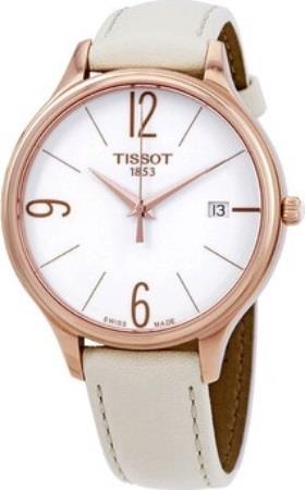 Tissot Damklocka T103.210.36.017.00 T-Lady Vit/Läder Ø38 mm