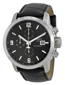 Tissot Herrklocka T055.427.16.057.00 Carson Automatic Svart/Läder