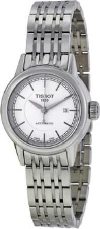 Tissot Damklocka T085.207.11.011.00 T-Classic Vit/Stål Ø29.5 mm