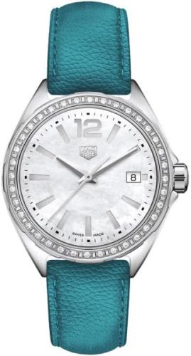 TAG Heuer Damklocka WBJ131A.FC8256 Formula 1 Ladies Vit/Läder Ø35 mm