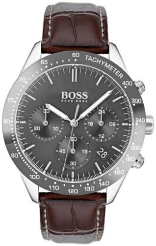 Hugo Boss Herrklocka 1513598 Talent Grå/Läder Ø42 mm