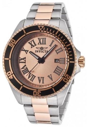 Invicta Herrklocka 15001 Champagnefärgad/Stål Ø46 mm