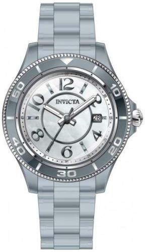 Invicta Damklocka 30356 Vit/Plast Ø40 mm