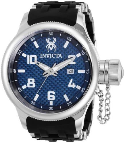 Invicta Herrklocka 36979 Russian Diver Blå/Stål Ø51.5 mm