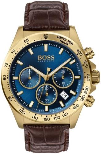 Hugo Boss Herrklocka 1513756 Blå/Läder Ø45.07 mm