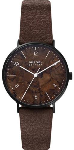 Skagen Herrklocka SKW6728 Aaren Naturals Brun/Läder Ø40 mm