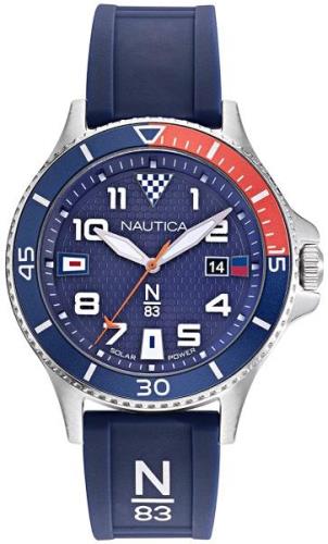 Nautica Herrklocka NAPCBF916 Blå/Gummi Ø43 mm