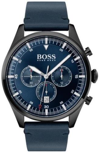 Hugo Boss Herrklocka 1513711 Blå/Läder Ø44 mm