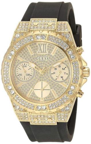 Guess Damklocka GW0038L1 Gulguldstonad/Gummi Ø39 mm