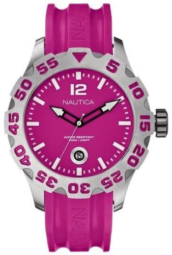 Nautica Herrklocka A14607G BFD 100 Rosa/Resinplast Ø46 mm