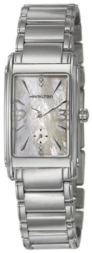 Hamilton Damklocka H11411115 American Classic Timeless Vit/Stål