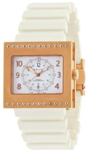 Hamilton Herrklocka H79545913 Khaki Vit/Gummi Ø38 mm