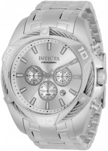 Invicta Herrklocka 34117 Silverfärgad/Stål Ø50 mm