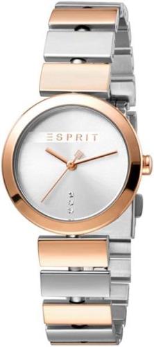 Esprit Damklocka ES1L079M0055 Silverfärgad/Roséguldstonat stål