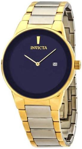 Invicta Herrklocka 29469 Specialty Blå/Gulguldtonat stål Ø40 mm