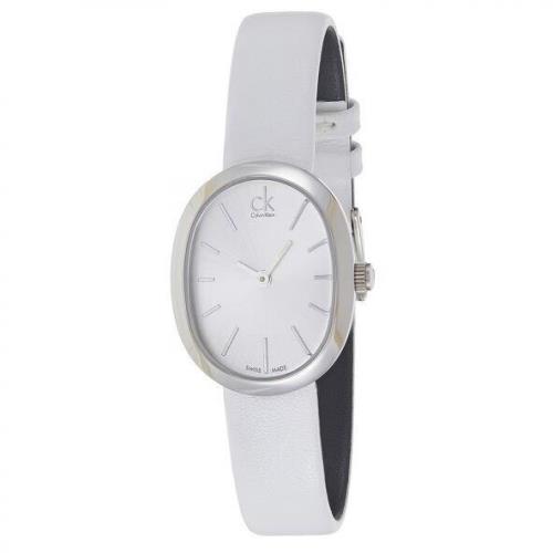 Calvin Klein Damklocka K3P231L6 Incentive Silverfärgad/Läder Ø31 mm