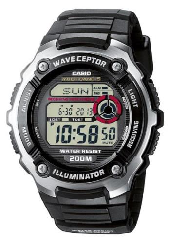 Casio Herrklocka WV-200E-1AVEF Radio Controlled Resinplast Ø47.7 mm