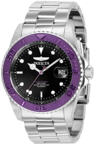 Invicta Herrklocka 36751 Pro Diver Svart/Stål Ø42 mm