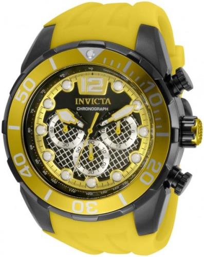 Invicta Herrklocka 35552 Pro Diver Flerfärgad/Gummi Ø50 mm