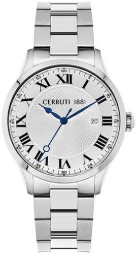 Cerruti 1881 Herrklocka CIWGH2114102 Silverfärgad/Stål Ø40 mm