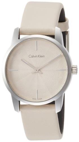 Calvin Klein Damklocka K2G231XH City Beige/Läder Ø31 mm