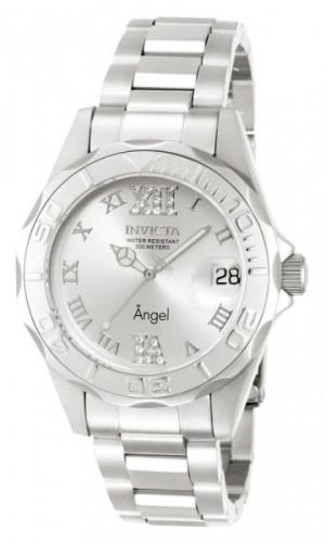 Invicta Damklocka 14396 Angel Silverfärgad/Stål Ø38 mm