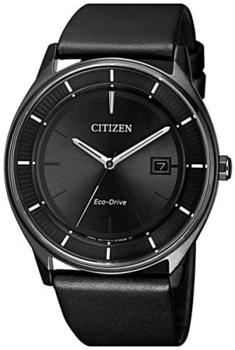 Citizen Herrklocka BM7405-19E Eco Drive 180 Svart/Läder Ø40 mm