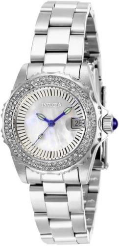 Invicta Damklocka 28442 Angel Vit/Stål Ø30 mm