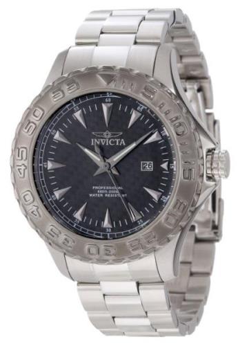 Invicta Herrklocka 12555 Pro Diver Svart/Stål Ø47 mm