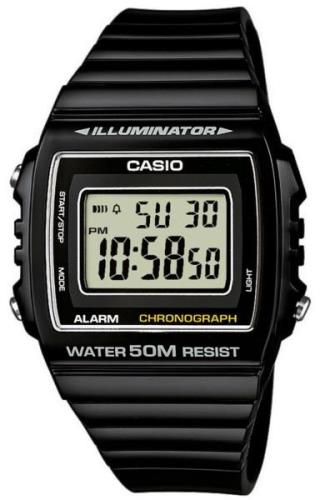 Casio W-215H-1AVEF Collection LCD/Resinplast 43.8x40.7 mm