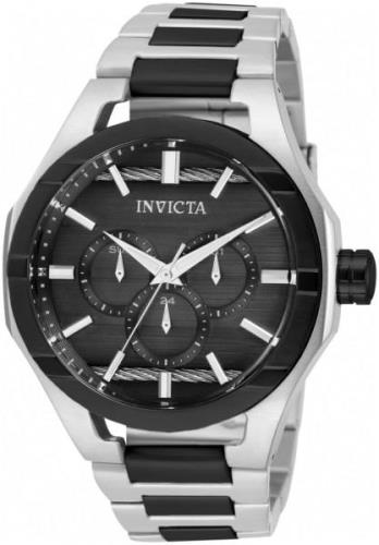 Invicta Herrklocka 31828 Svart/Stål Ø48 mm