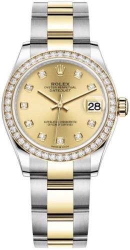 Rolex Damklocka 278383RBR-0025 Datejust 31 Gulguldstonad/18 karat