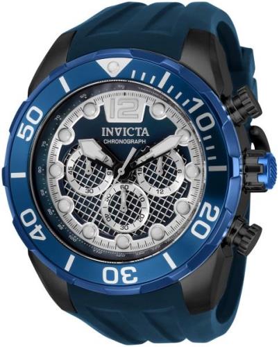 Invicta Herrklocka 33824 Pro Diver Flerfärgad/Gummi Ø50 mm