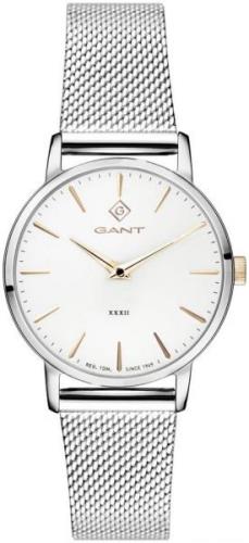 Gant Damklocka G127010 Vit/Stål Ø32 mm