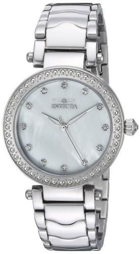 Invicta Damklocka 22193 Wildflower Silverfärgad/Stål Ø34 mm