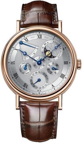 Breguet Herrklocka 5327BR-1E-9V6 Classique Silverfärgad/Läder Ø39