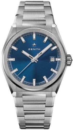 Zenith Herrklocka 95.9000.670-51.M9000 Defy Classic Blå/Titan Ø41 mm