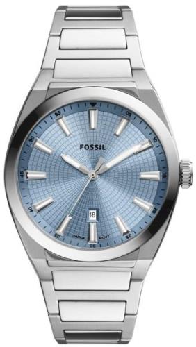 Fossil Herrklocka FS5986 Everett Blå/Stål Ø42 mm