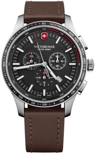 Victorinox Herrklocka 241826 Alliance Svart/Läder Ø44 mm