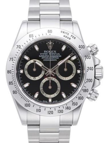 Rolex Herrklocka 116520/2 Daytona Svart/Stål Ø40 mm