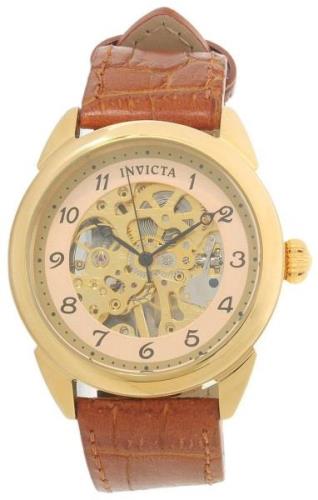 Invicta Herrklocka 17188 Specialty Roséguldstonad/Läder Ø42 mm