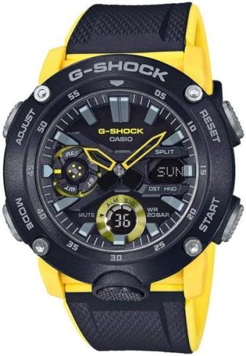 Casio Herrklocka GA-2000-1A9ER G-Shock LCD/Resinplast Ø48.7 mm