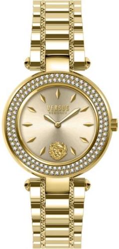 Versus by Versace Damklocka VSP716421 Guldtonad/Gulguldtonat stål